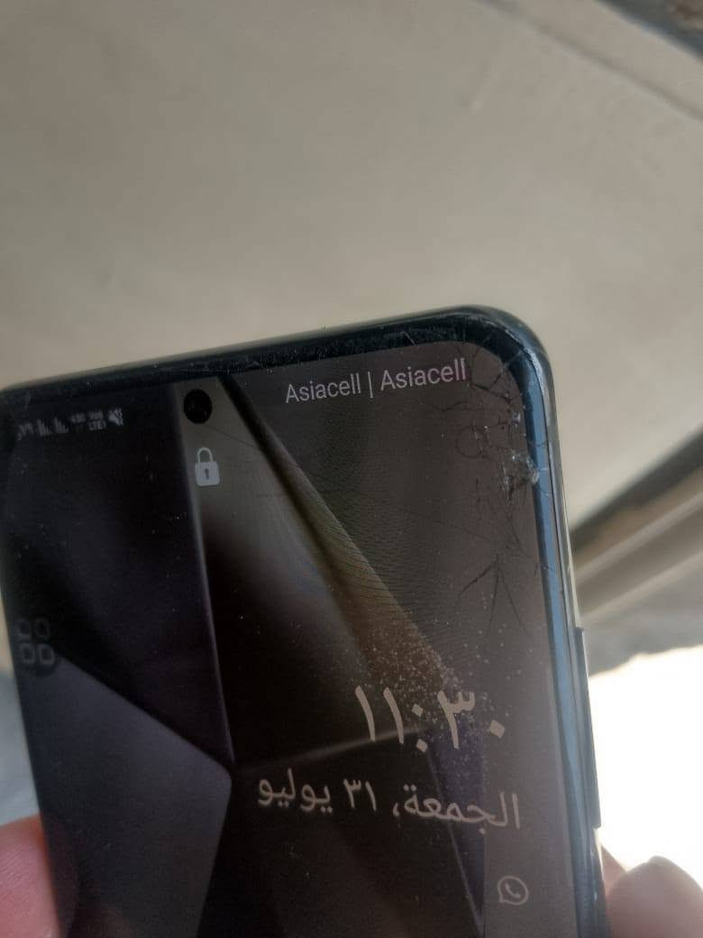 Samsung Galaxy S20 Ultra 5G
سلام عليكم جهاز ضرر شاشة بيها سواد وفطور وطابعة 
ذاكرة 128 نسخة شرق اوسط خطين 
ويدعم شريحة الكترونية 
مبدل فقط ضهر 
بصمة مدمجة بالشاشة 
شاشة منحنية بيع او مراوس 
عنواني بغداد مدينة الصدر 
سعرة 190 بي مجال
***********
