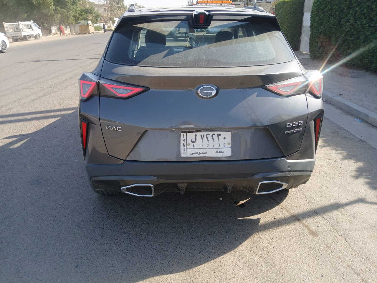 سلام عليكم من رخصه الادمن للبيع سيارهGACموديل2023 ماشيه 50الفالسياره نضيفه حيل فول مواصفات الاستفسار عن السعر الاتصال***********
