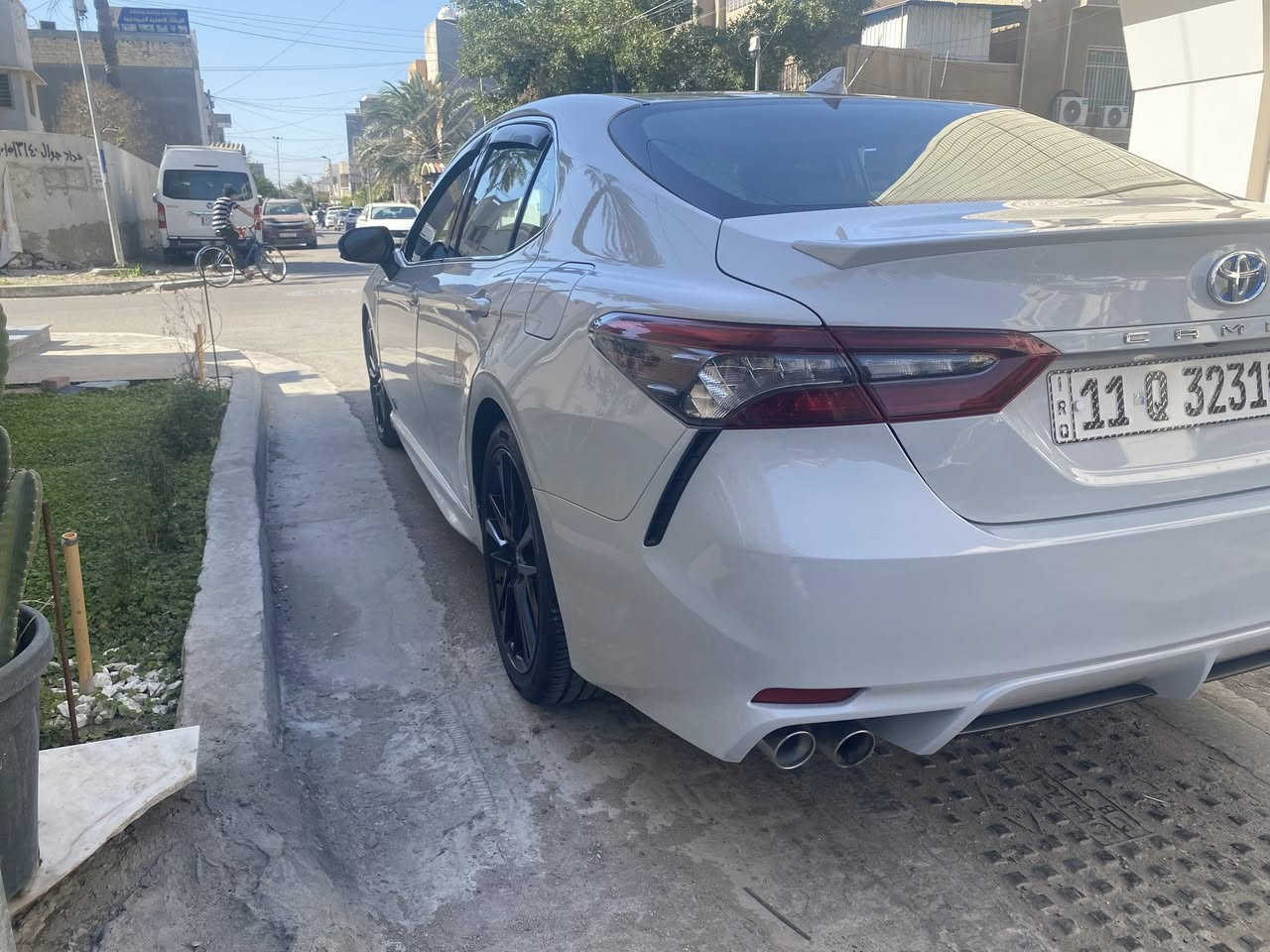 ✅تيوتا كامري 2022  XSE وارد امريكي هايبرد

✅اللون رصاصي متعدد قريب للأبيض / فول مواصفات 1/1 

✅رقم بغداد وبسمي تحويل ثاني يوم  

حادث سيارة / تقرير مياه امطار شيء بسيط والسيارة شغالة من المزاد الامريكي 
 
 
 مواصفات XSE 
🔹داخل جلد لونين المرغوب 
🔹بصمة تشغيل ابواب وصندوك
🔹فتحة سقف ( سلايد روف ) 
🔹فتح الصندوك ذكي 
🔹محرك 2500 هايبرد 
🔹دشبول دجتل 
🔹كاميره دوارة  360 
🔹رادارات 360 درجة ( امامي جانبي خلفي ) تمنع التصادم الامامي والجانبي والخلفي
🔹التحذير عند فتح الباب 
🔹تحكمات ستيرن 4 جهات  
🔹 شاشة 4 وضعيات للعدادات
🔹 4 وضعيات قيادة ( عادي/ سبورت /ذكي / اقتصادي ) 
 🔹مثبت سرعة ذكي ( التحذير عند مغادرة المسار )
‏🔹Auto Hold التوقف لفترات قصيرة
🔹الهاند بريك بصمة 
🔹شاشة  حجم كبير لمس تدعم نظام الابل كار بلي والاندرويد اوتو بدون كيبل يربط التلفون واير ليس و GPS  
🔹شحن واير ليس 
🔹ويل كب 18 رياضي تاير جديد 
🔹نظام الصوت Bose عدد السماعات 8 ‏
🔹دخول ذكي عند الاقتراب 
🔹لايت لد
🔹نقطة عمياء
🔹تدفئة بالكشنات وتبريد 

🔹تحديد مسار وقيادة ذاتية  ورادار امامي 
🔹مانع انزلاق 
وتوجد الكثير من المواصفات 

العنوان 📍بغداد 

للتواصل ☎️ ***********

للسعر $ 225 وبي مجال1-الأعجاب في الصفحة2-المشاركة في الصفحة3-عدم السب.@إشارة
