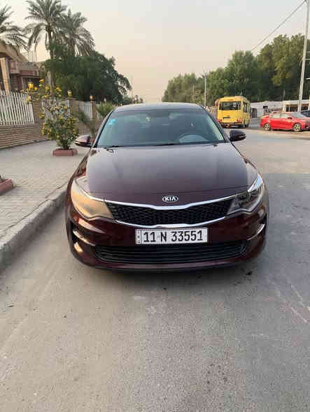 سلام عليكم للبيع كيا اوبتيما 2017 رقم بغداد بسمي وارد أمريكي بيه صبغ 6 قطع بدون دواخل بدون يرباك سونار بل منشور مكينه 2400 سياره جاهزه بدون اي نقص سعر 116 سياره بغداد رقمي ***********
