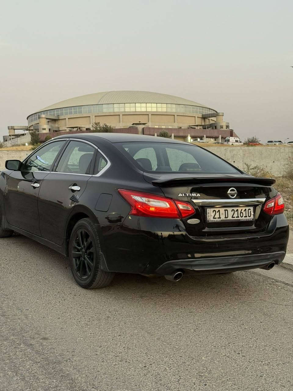 نیسان ئاڵایما مۆدیل 2016
Sکراوەبە SR
سەیارەکەم ڕەنگی ڕەش
کلینە بێبۆیاخە
سەنەویو ڕەقەمی تازەیە
تایەی تازەیە بێمەسرەفە 
ماوەی ڕۆشتنەکە142هەزارە
کامێرایە ئاوێنە کارەبایە
بەسمەیە کوشت کارەبایە
لایت و زینۆنن بالاجیکتۆر
چوار بستۆنە 2.5
نرخی 132 معمەلەی تیایە
0770 654 98 35 السليمانية, العراق
