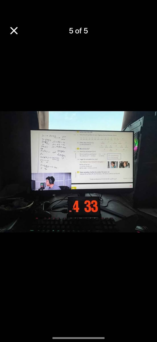 المواصفات 
Gtx 1660 ti
I5 10400f
Ssd 256
M.2 256
Hdd 1t
Power 650
Motherboard asus

Samsung 
144
24 in

و في مجال دهوك, العراق


**إذا كنت صاحب هذا الإعلان وتريد حذفه لأي سبب، رجاءا أرسل رسالة إلى الدعم الفني**