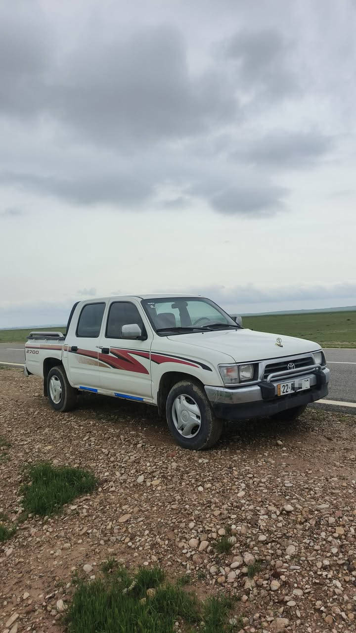 تيوتا دبل قمارة موديل 2001
رقم اربيل دولي سنوية لل 30
مكفوله كفالة عامه كير محرك اكسل مكفول تدفئه وتبريد تخم تاير جديد 
جي ال داخل احمر باور ستيرن
مكاني ديالى ناحية العظيم قرب مركز شرطة

***********
***********
