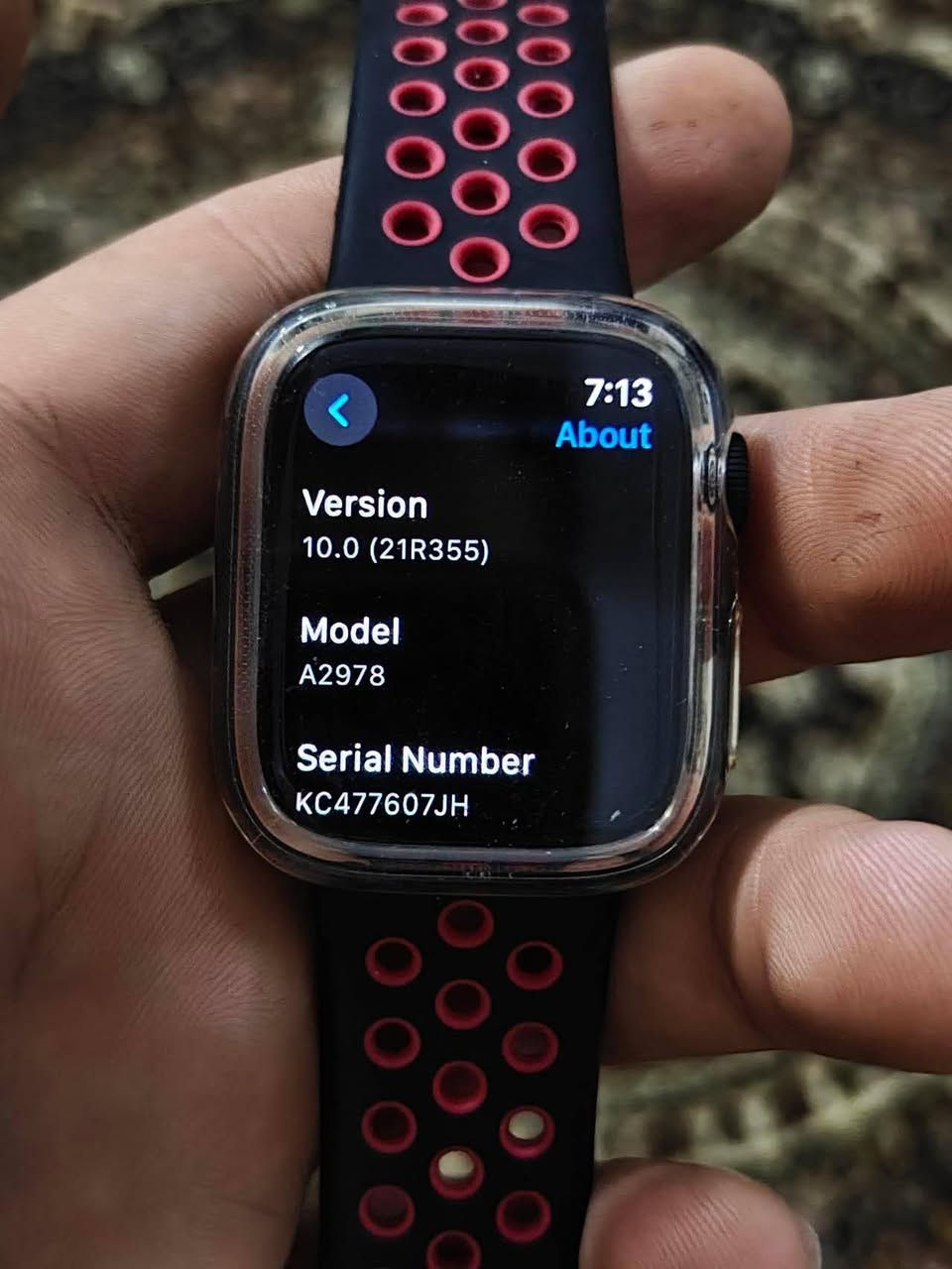 ساعة ابل سيريس 9 أصلية (Apple Watch Series 9) للبيع 📢
السعر: 230,000 دينار عراقي بيها مجال بسيط
الموديل: Apple Watch Series 9 (GPS) [الموديل الرسمي: A2978.
الحجم: 41mm (هيكل ألمنيوم متين وخفيف).
صحة البطارية (Battery Health): 100% .

الملحقات موجودة بالكامل مع سوار نايكي رياضي اضافي.
الساعة امانة الله نظيفة حيل واستعمالها حيل قليل.
📍 الموقع: بغداد
التواصل خاص او واتساب ***********
