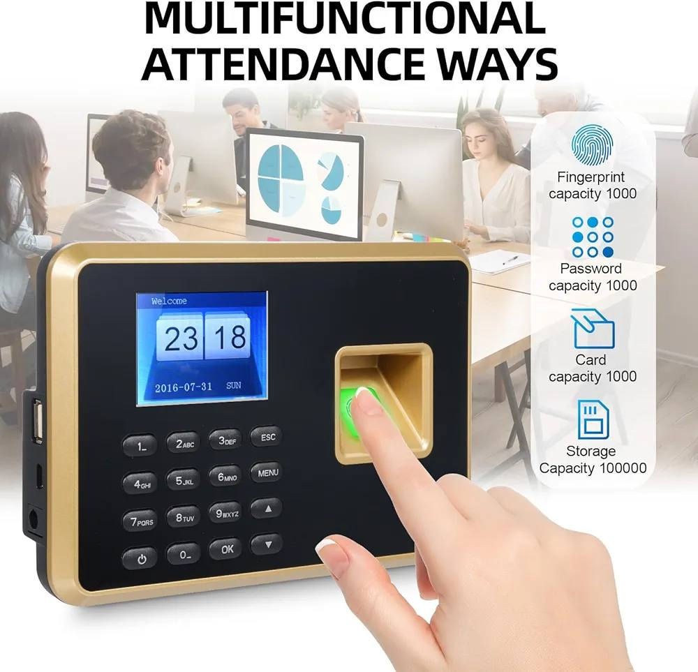 العلامة التجارية: بيبيبسكي
بيبيبسكي جهاز حضور الساعة البيومترية للموظفين يدعم 1000 بصمة اصبع و1000 قطعة وكلمة مرور و1000 قطعة للتعرف على بطاقة الهوية بنظام 5 لغات ومنفذ USB لادارة البيانات


**إذا كنت صاحب هذا الإعلان وتريد حذفه لأي سبب، رجاءا أرسل رسالة إلى الدعم الفني**