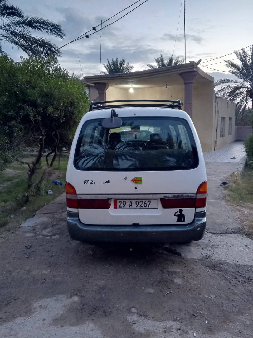 السلام عليكم بريجو موديل 97 فإن  مكفوله من محرك كير حداديه  شواصي بلاديه رقم واسط سنويه ل 29  العنوان بابل ***********
