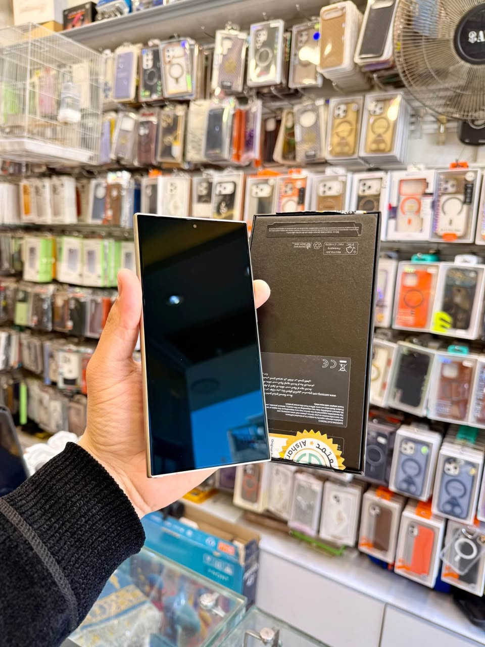 سامسونج S24 الترا ذاكرتة 256 
خطين شرق اوسط جهاز  نظيف جدا مكفول 
ع فحص وين ميعجبك للبيع او مراوس 
مكاني النجف 
***********
واتساب او اتصال 📞 
جهاز للبيع مكفول ونظيف ومحلقاتة اصلية كاملة النجف, العراق
