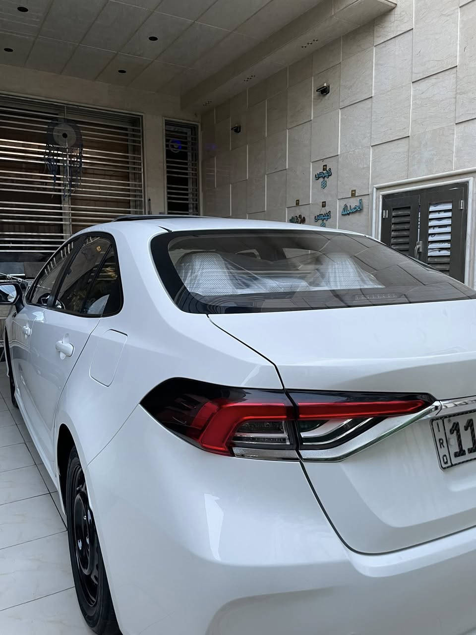 للبيع كورلا هايبرد 2024 الشكل الخليجي
فول مواصفات 
كير محرك تبريد دواخل بطارية كله ع وضع الشركة
مكفولة عام عدا رصعة ع كد اصبع يم الدوسة بطرف ممبينة
شرط الفحص
ماشية 63 الف استخدام شخصي
بصمتين 
تحويل مباشر رقم بغداد سنوية وهزة جديد بأسمي
ضايفلهة عازل حرارة ومغلف الدواخل كشنات والكاعيات كله جلد والادامة كله من الشركة دهن وفلاتر ربع متصرف ع سيارة

السعر 146$ 
بغداد السيدية
‎*********** اتصال
