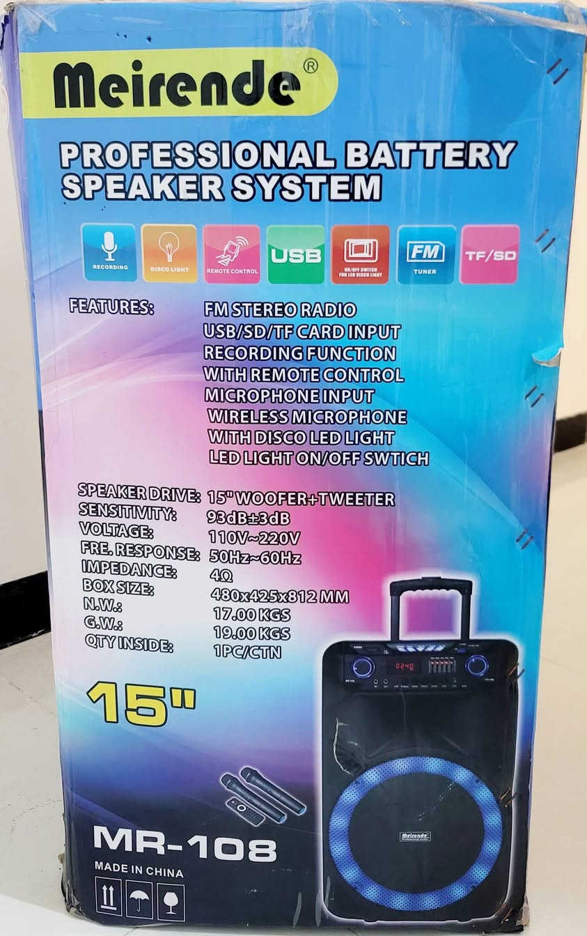 خانقين
سماعه dj حجم كبير للمناسبات مستعمل قليل بلكارتون غراضه كامله السعر 175


**إذا كنت صاحب هذا الإعلان وتريد حذفه لأي سبب، رجاءا أرسل رسالة إلى الدعم الفني**