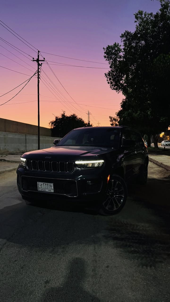 🔰سلام عليكم
📎النوع : جيب قراند شيروكي اوفرلاند شكل الجديد 7 اراكب

📎الموديل : 2022

💯المواصفات :

✅ بانوراما 

✅تدفئه + تبريد كشنات اماميه + تدفئه استيرن + تدفئه كشنات خلفيه

✅تحديد مسار + حساسات اماميه و خلفيه 

✅ كامرات 360 درجه كل السياره و بل مري 

 ✅3 شاشات ب الدشبول مع الراكب

✅3 قطع تبريد

✅تغير مودات + السبورت

✅ جكات + فور ويل 

✅ مرقم بغداد وجاهزه مابيه اي نقص

✅داتا شو بيه 

✅سستم سماعات ماكنتوش 

✅( السياره مفوله للاخير برغي نقص مابيه)

✅( السياره ماشيه45 الف كيلو متر )

🛑وارد امريكي(مبدل ثلاث قطع نفس الون باب يمين وجاملغ وبنيد مع صبغ جاملغ ايسر شبر مكينه كير شواصي لغد مكفولات)

***********🆘

339$ وبيها مجال.   📍كربلاء
