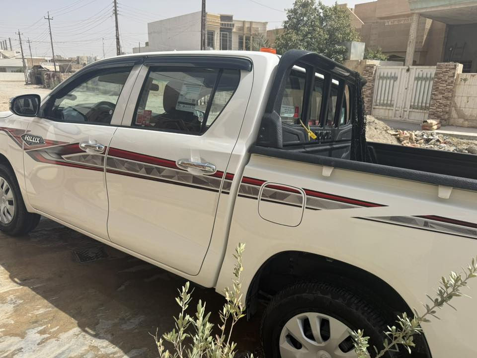 سلام عليكم
بيكم هايلوكس 2023 اوتماتيك 

رقم صلاح الدين تحويل مباشر 

نص فول ماصفات ساز جيهان 

كفاله عامه من صبغ وضربه 

سياره زيرو مآخذه علئ أيدي 

ماشيه ٣٠ الف قابل لزياده 

السعر اتصال *********** 

مكان السياره سامراء
