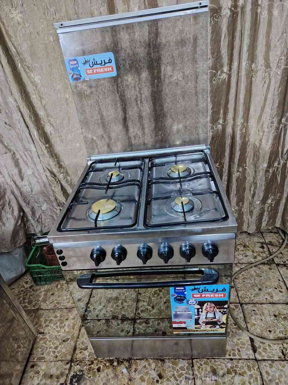 علغحص اربع مشاعل والفرن خطين كلة شغال مصري فريش عالفحص ستيل سهمك الراحة نار ممتازة بي جامة غطاء السعر ١١٠ وللشراي بي مجال. بسيط كربلاء ***********
