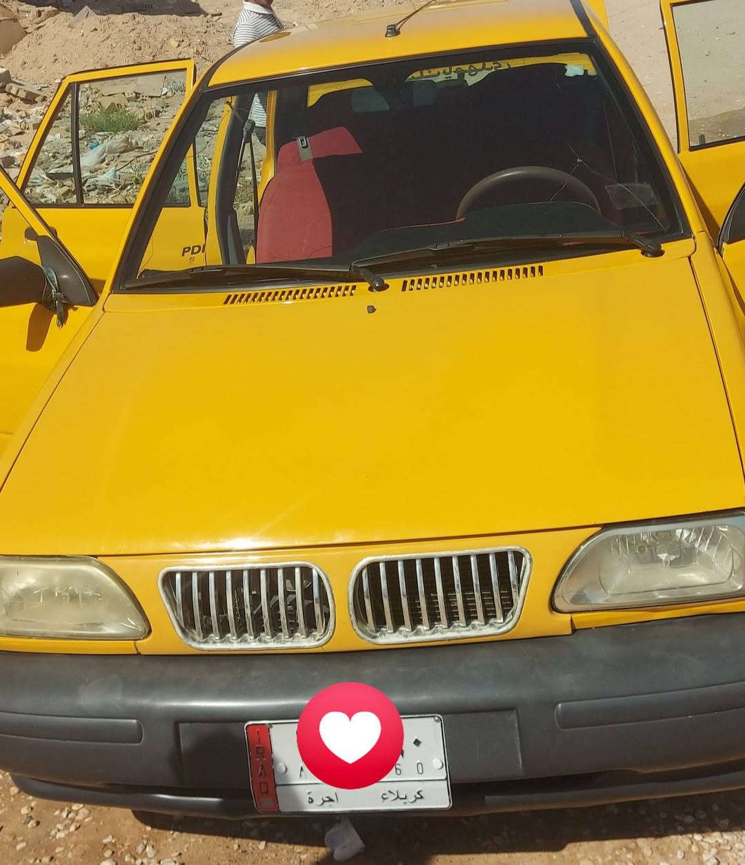 السلام عليكم سايبه للبيع مكفوله كفاله عامه مصفره هيه والغرامات بسمي تحويل مباشر  موديل 2021 سياره منظومه غاز ⛽ بلادي من الشركه  سعر 53 بيه مجال قليل اتصل (***********) ***********

