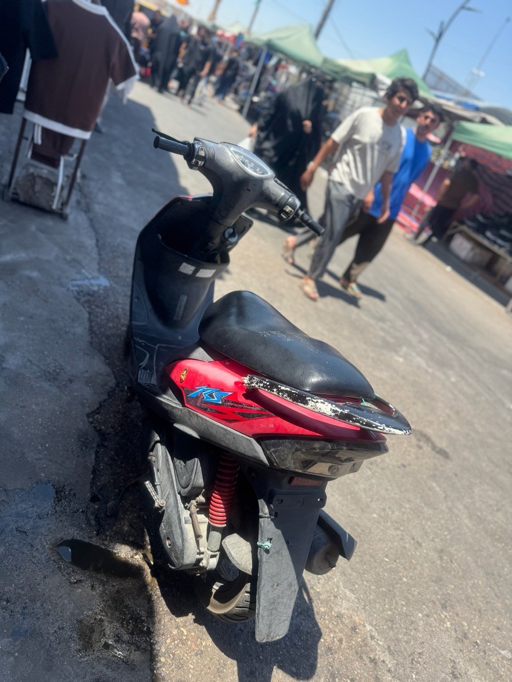 دراجه ماكس عدله نضيفه اخت الجديده مال رمبه   السعر مليون او مرواس بوليس كابريته مو نوزل الاتصال على الرقم ***********