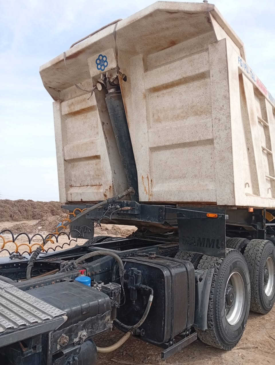 السلام عليكم 
البيع مان موديل 
2007 معلايه 2012 
كير مكينه جديد حجم 410
تخم تاير راس وعربانه
البيع راس او كامله
اتصل عل رقم 
***********
