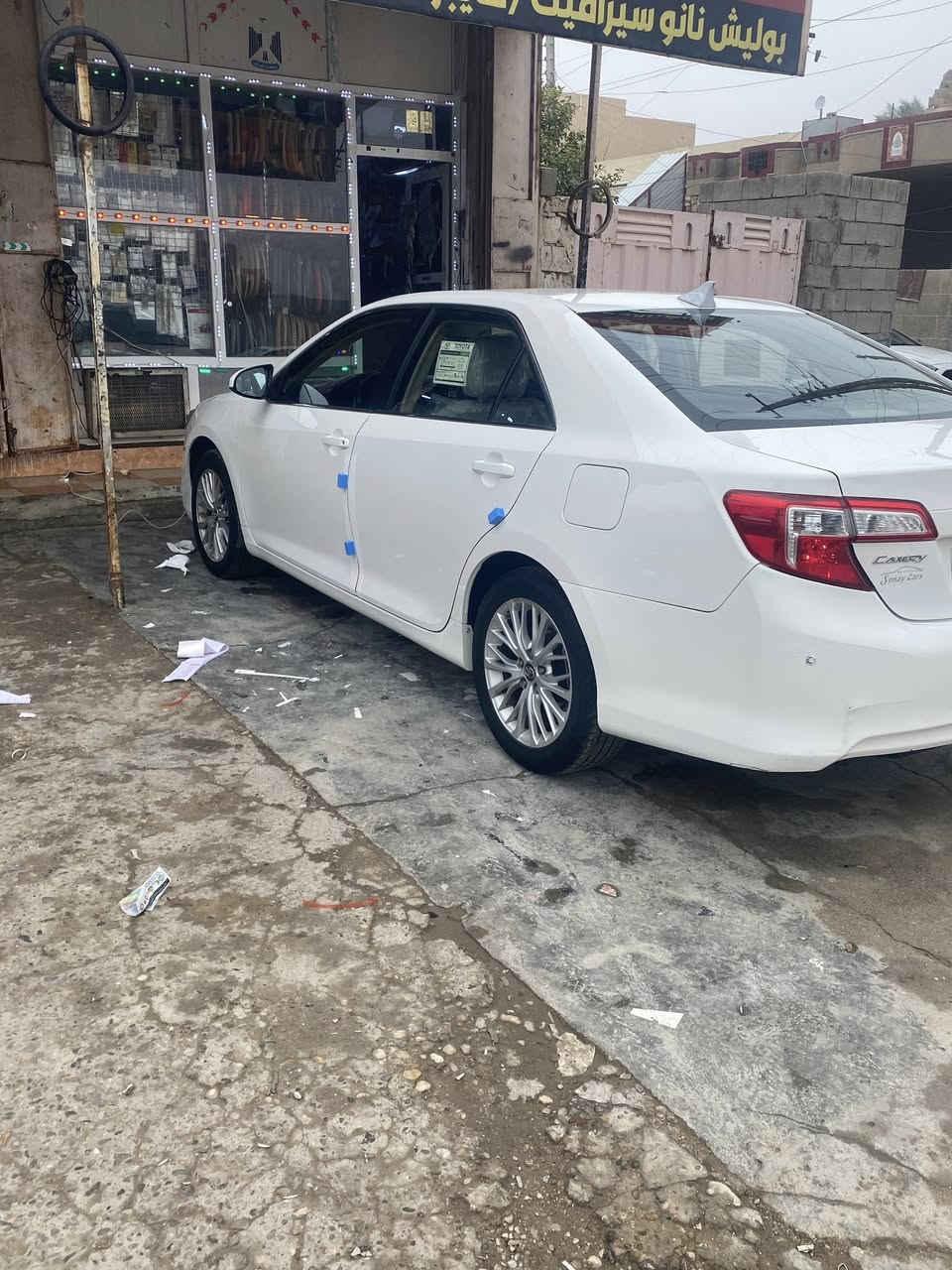 السلام عليكم
اخواني 

كامري خلجيه (2013)

محرك أربعه سلندر 

الرقم شمالي الدولي 

باسمي تحويل مباشر

السياره مكفوله فقط بارد خمس أصابع 

نص فول السياره 

عنواني الأنبار الرمادي 

سياره حيل جديده 

تريها زيرو بشرط

السعر (154)

وبيها مجال مروس او بيع 

***********

‭0773 378 1061‬
