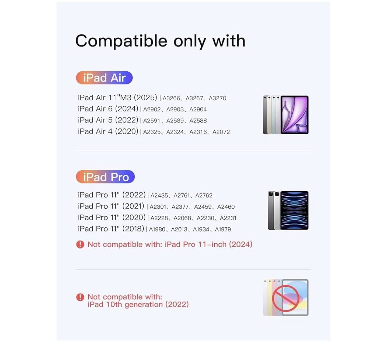 Strong Magnetic Attachment
يثبت الآيباد بالمغناطيس بقوة

✨ Aluminum Alloy Hinge
مفصل ألمنيوم قوي وناعم بالحركة

✨ Adjustable Angle (حتى 130°)
تقدر تغير زاوية الشاشة حسب راحتك

✨ Lightweight & Easy to Carry
وزنه تقريباً 617g خفيف وسهل تنقله

✨ Keyboard + Trackpad
كيبورد كامل ويا ماوس باد مثل الماكبوك

السعر8


**إذا كنت صاحب هذا الإعلان وتريد حذفه لأي سبب، رجاءا أرسل رسالة إلى الدعم الفني**