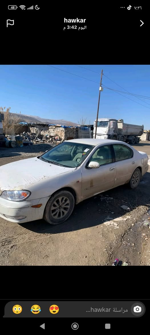 ماگزيما 2002 مزايدة كركوك  وه كاله عامه بسمي 
محرك 3000كير ئوتو ماتيك 
تاخم طائرات جديد تاخم گدام جديد 
بدون ضربه كير محرك بل شرط 
سياره جاهز  ته بريد  
ماگزيما 2002مزيده ي كركوك وه كاله ي عامه 
به ناو خومانه. مه كينه ي 3000كير ئوتو ماتيك 
تاخم پيشي تازه تاخم تايه تازه سياره كه جاهيزه 
سياره كه بي زه ربه يه كيرو مه كينه و ته بريد به شه رت *********** كركوك, العراق
