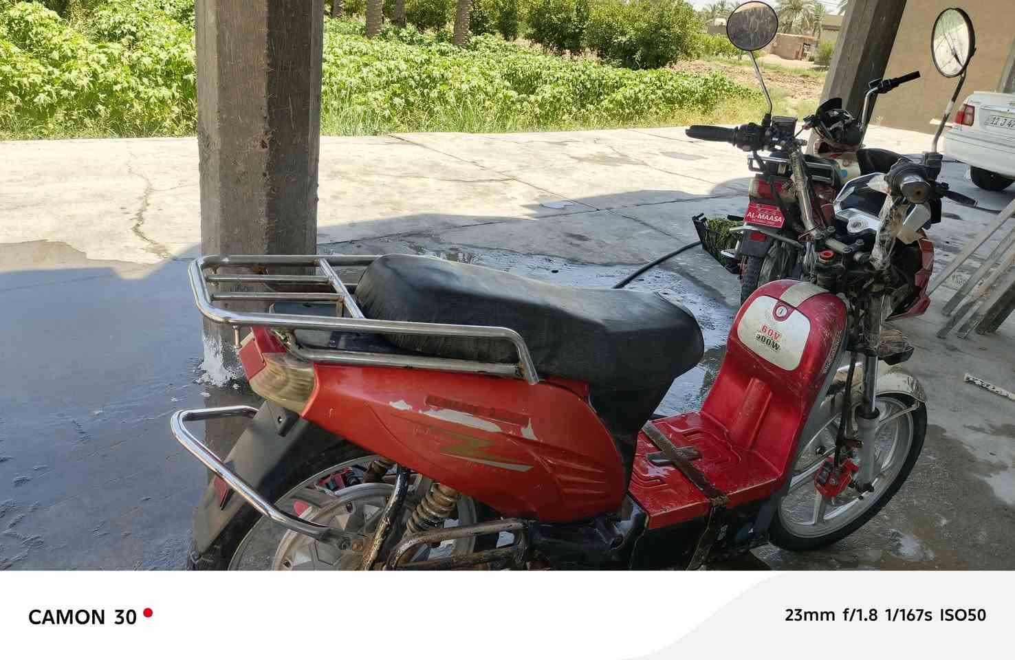 دراجه شحن للبيع
2024
5باتري وحده هابطه 
كلشي يشتغل 
مكان الفلوجه 
رقم. ‏‪***********‬‏واتساب
