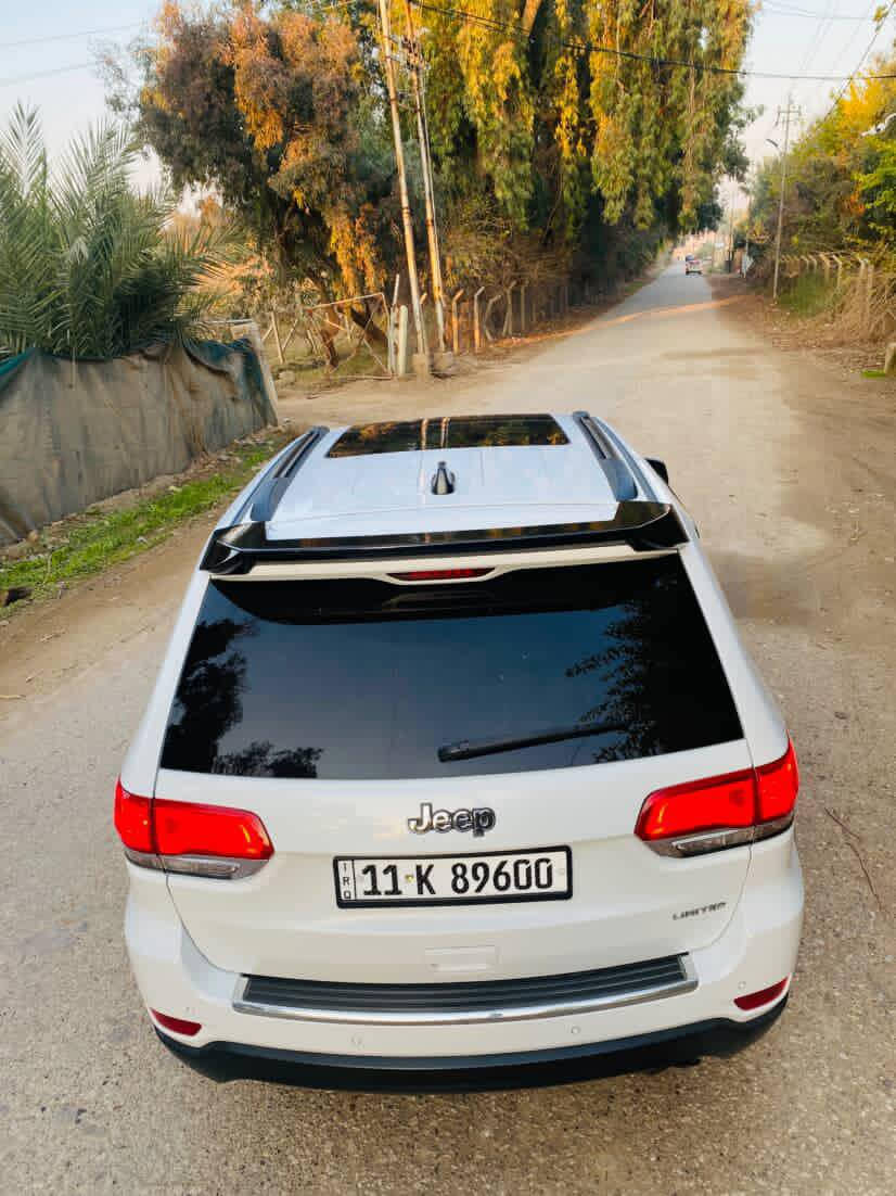 سلام عليكم جيب شيروكي 2017 رقم بغداد باسمي السياره كلين ولمتدد فول مواصفات تشغيل عن بعد توقف ذاتي حساسات خلفيه مثبت سرعه تو ويل بيه هواي مواصفات السياره سبير الشركه ما نازل وتخم تاير جديد السعر 265 وبيه مجال لطيبين رقم الموبايل ***********
