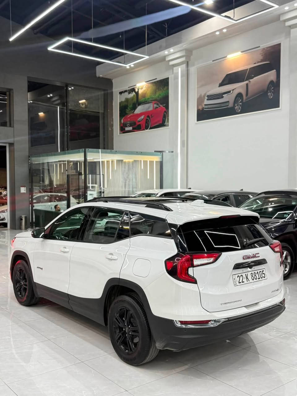 GMC teran AT4 فوول مواصفات 2022
مواصفات 
بانورما ✅
بصمة✅
شغال ✅
٥كاميرات✅
رادار ٣٦٠✅
كشن جلد✅
كشن هيتر✅
كشن كهربا✅
صندوق شفط✅
كشن خزن✅
ملاحضة نص بنيت صبغ ماشية ٦٠ الف مايل  
مكان سيارة اربيل ***********_
سعر ١٩٩ ورقة مجال بسيط
