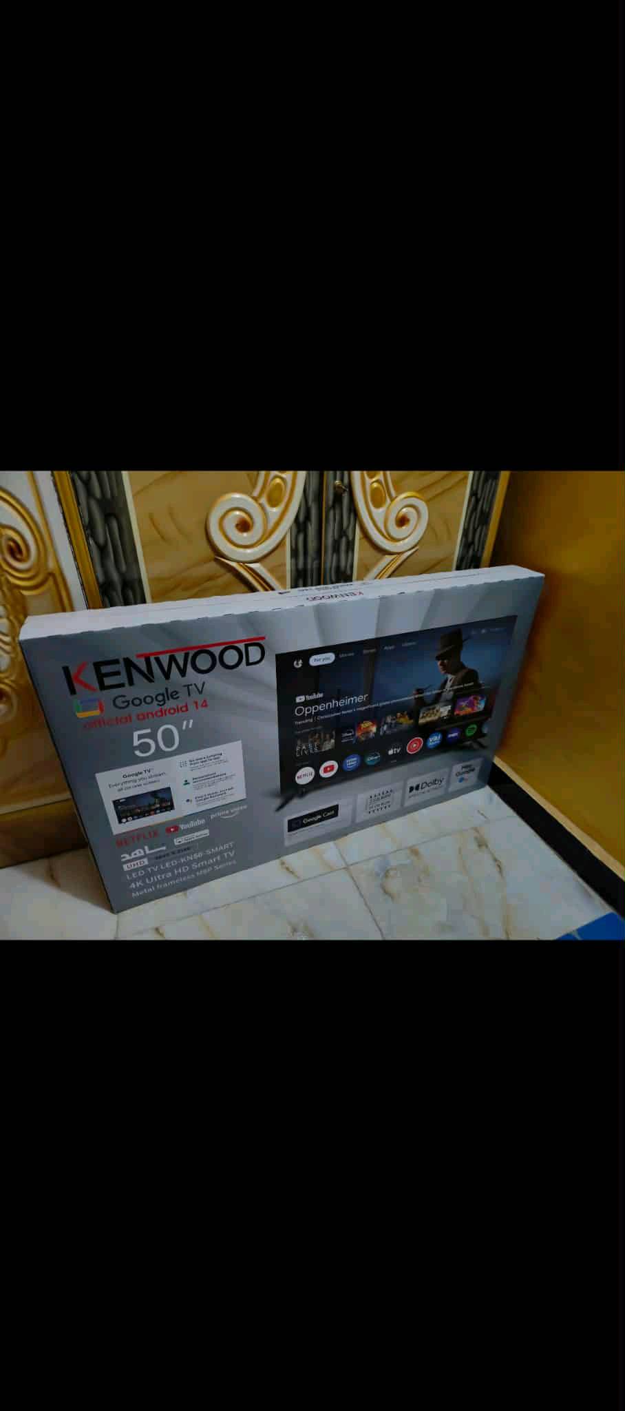 شاشة حجم50 نظام( كوكل تيفي). كينوود. بدون أطار فريملس. شاشة سريعة ومعالج قوي جدآ.تحكم بالأوامر الصوتية ناطقة وظمانها بعده بيها . 
السماعات Dolby VISION
Dolby ATMOS محيطي.
 الدقة 4K2160p...
. السعر 300بيها مجال....

بغداد الشعب