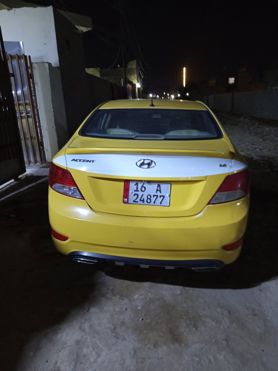 السلام عليكم هوانداي اكسنت 2015 خليجي فول مواصفات بيها البنيد نفسه مصلح والجاملغ بسعر مناسب للاستفسار ***********
***********
