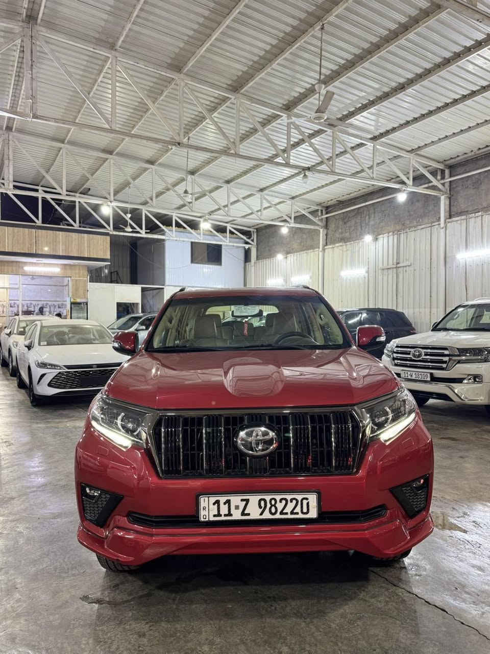 ابدأ رحلتك نحو القيادة المثالية مع معرض الدله للسيارات🚘، حيث الثقة والتفوق يلتقيان في كل تجربة قيادة. نحن نعلم أن السعر والجودة هما عوامل حاسمة في اختيار سيارتك المثالية، ولذلك نقدم لك أسعارًا تنافسية لا تُقاوِم.

الموقع📍: بغداد الكريعات شارع الوقف السني 
للاستفسار :***********
                    او 
***********

اللاستفسار عبر الواتساب ‬

النوع:تويوتا برادو 
الموديل:2022
حجم المحرك:V6
عداد المسافه:84 الف كيلو متر 
خليجي 
المواصفات:
Vx.s
بصمه تشغيل
بصمه ابواب
فتحه سقف
7 راكب 
3قطع تبريد
كشنات جلد
كشن كهرباء
شاشه
كامرا 

حساسات 
تحكم ستيرن جهتين 
مثبت سرعه 
وباقي المواصفات المعروفه
