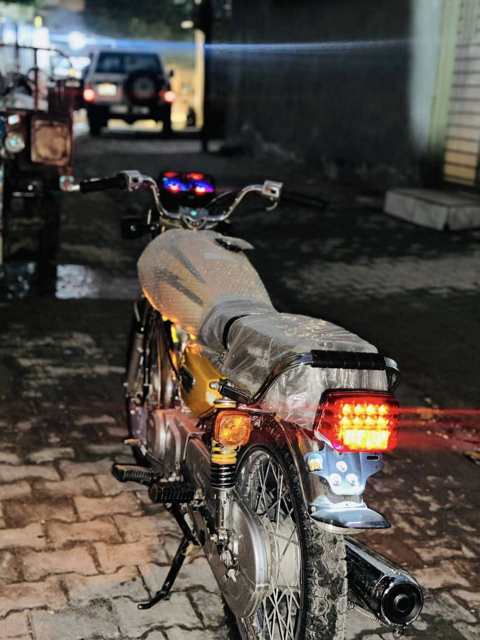 سلاام عليكم دراجه لبيعع 
نامه تعمير ٢٤بنهايته 
شاصي نامه مديل ٢٠١٩ اوراق كامله 
دراجه بل واقع احله 
مكانيي رميثه 
سعر خاص او تتصل ***********
