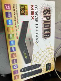 ريسيفر • سبايدر فوريفر • قنوات مشفرة