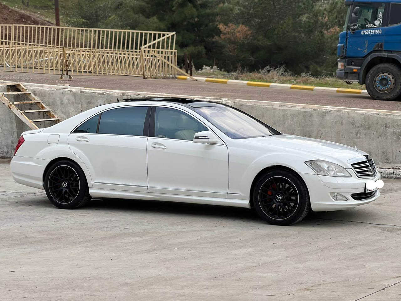 مارسدس ساخ برانه وه به شه رت دوبيه ساخه فول فول مواصفات 2008سعري 90ورقه هه موو جياني به شه رت غرامه و باكانه ي مروري بو كراوه ***********دعامي لو دعامي ب شرطS500 اكر, نينوى
