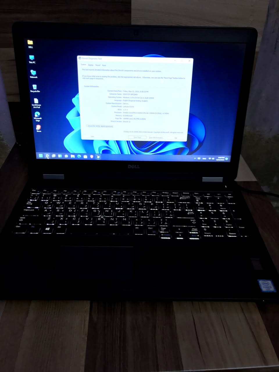 للبيع 
dell latitude e5570

i5 جيل سادس 

 8

512  nvme 

intel 

 15.6 inch 
بطاريھ ممتازھ متوسط من 2 ساعتين الى  4 ساعات

الاب بحالھ ممتاز ھ كيبورد كاملھ ومضيئھ


**إذا كنت صاحب هذا الإعلان وتريد حذفه لأي سبب، رجاءا أرسل رسالة إلى الدعم الفني**