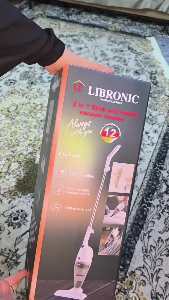 مكنسة ذكية… قوة حقيقية في حجم عملي ✨

ليبرونيك 2 في 1 تمنحك تنظيفًا سريعًا وفعالًا بدون تعب.

قوة 600 واط، فلتر إعصاري، وحاوية غبار كبيرة تكفي بيتك كامل.

حوّلها خلال ثواني إلى مكنسة يدوية ونظّف أصعب الزوايا 🚗🛋️

خفيفة، أنيقة، وسهلة التخزين…

حل مثالي لكل بيت عصري يبحث عن النظافة بدون تعقيد.
السعر شامل التوصيل 40٫000
يوجد توصيل لجميع محافظات العراق 
شمنتظره اطلبي هسه قبل ما تخلص الكملة
#مكسنة_كهربائية #العراق🇮🇶 #اكسبلور #الشعب_الصيني_ماله_حل😂😂 #الانبار


**إذا كنت صاحب هذا الإعلان وتريد حذفه لأي سبب، رجاءا أرسل رسالة إلى الدعم الفني**