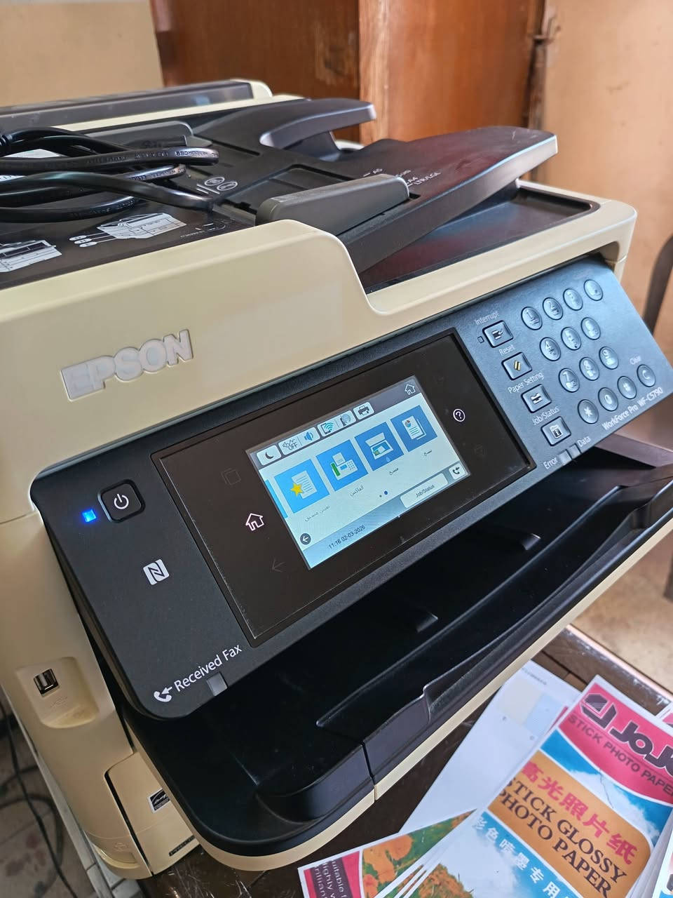 طابعة ايبسون wf5790 مسنعملة باله مرفق الفحص وصورة العداد صورتها ممتازة الوانها غامقة وجهين واي فاي فيدر وجهين السعر 550الف


**إذا كنت صاحب هذا الإعلان وتريد حذفه لأي سبب، رجاءا أرسل رسالة إلى الدعم الفني**