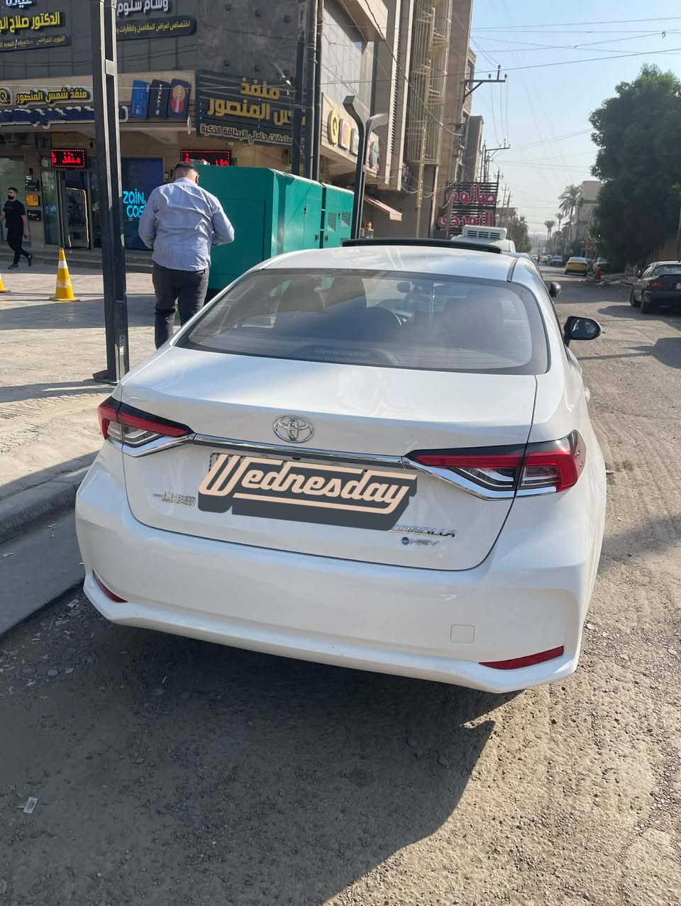 كورلا 2025 هايبرد ماشيه 6000 زيرو مكفوله رقم بغداد بأسمي للبيع او مراوس السعر 157للاستفسار ***********
