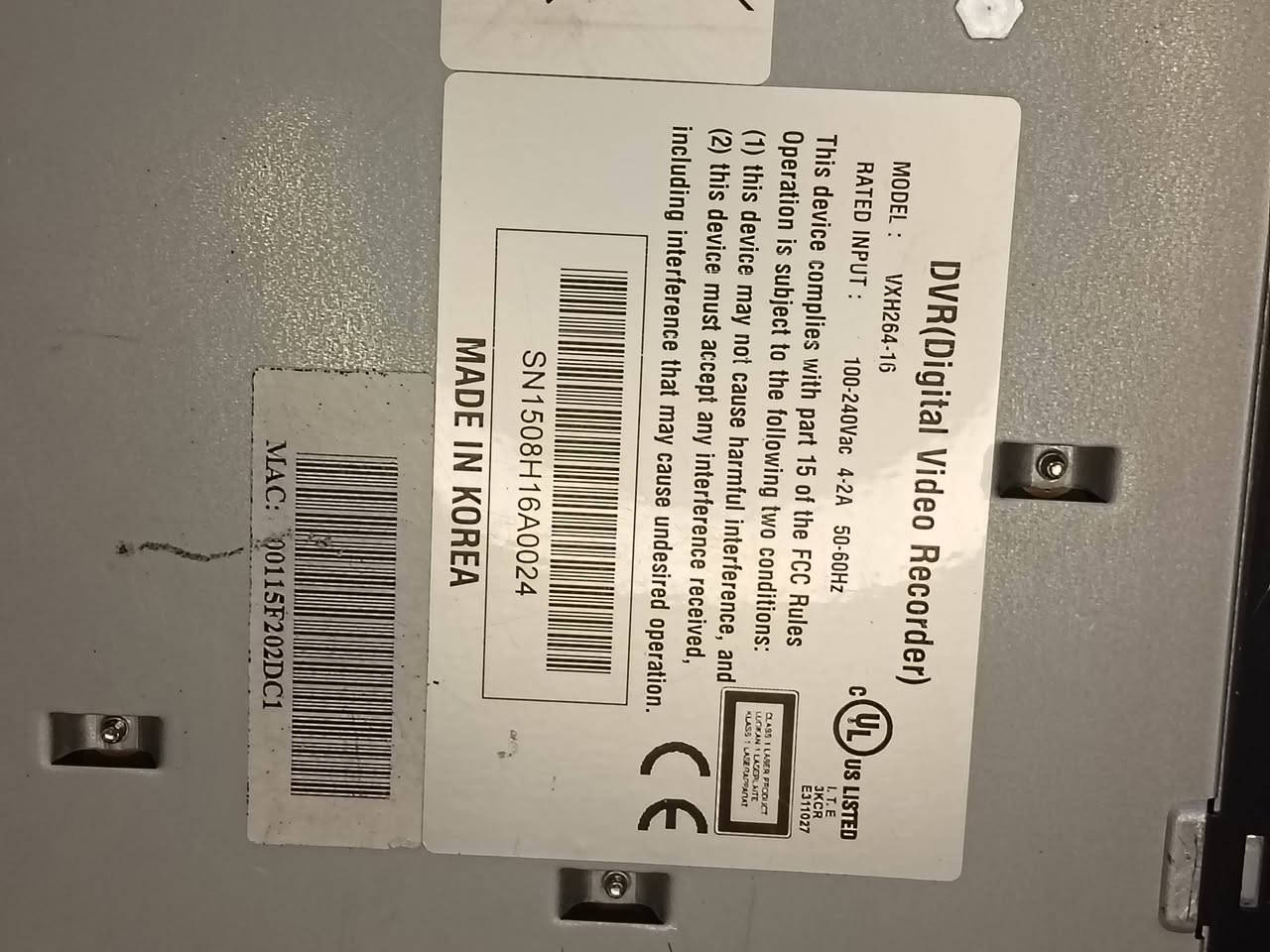 السلام عليكم جهاز dvr مستخدم مال امزون بدون ملحقات بي رمز بعد ابو الاختصاص يعرف شلون يسوي بي هار 2تيرا شغال الي يخدمه ينطي سعر باليرضي الله  قياسه مربع 43 يعني جهاز جبير صناعته كوري


**إذا كنت صاحب هذا الإعلان وتريد حذفه لأي سبب، رجاءا أرسل رسالة إلى الدعم الفني**