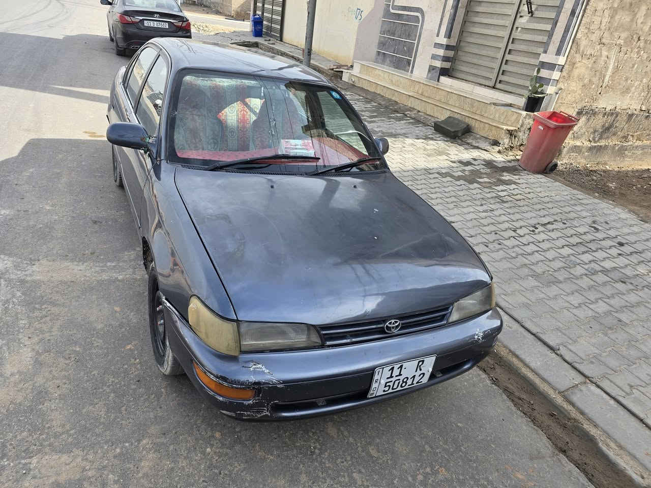 السلام عليكم
 سياره كورلا للبيع
موديل 1995
 رقم بغداد انكليزي
 مشروع وطني 
شرط تحويل ثاني يوم
 سنويه  للــ2029
تخم تاير حداديه جديده
 كهربائيّات كلها شغاله
 كير ومكينه مكفولات
 سياره جاهزه دوشمه دشبول وبطاين جدد
 مصبوغه عام جماليه
 مكفوله من الكص
 ونقل الجثه 
والكلبه والعيب شرعي
 والضربة القوية

العنوان النجف /حي الشرطة
 السعر 50$ ورقه وبيه مجال

 الشراي يتصل /  ***********
