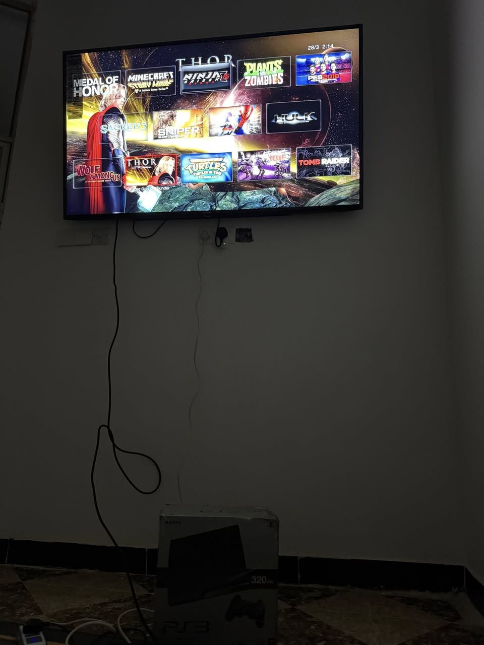 السلام عليكم بلي ثري سلم مهكر مع هارد داخلي وخارجي ٥٠٠ بي ٥٨ لعبه قويات من جيتي فايف الفيفه ١٨ الي بيها كرستيانو كلفديوتي جميع اجزائه باتمان ومدل جزئين لعبه اقوى من لعبه   مكاني بغداد


**إذا كنت صاحب هذا الإعلان وتريد حذفه لأي سبب، رجاءا أرسل رسالة إلى الدعم الفني**