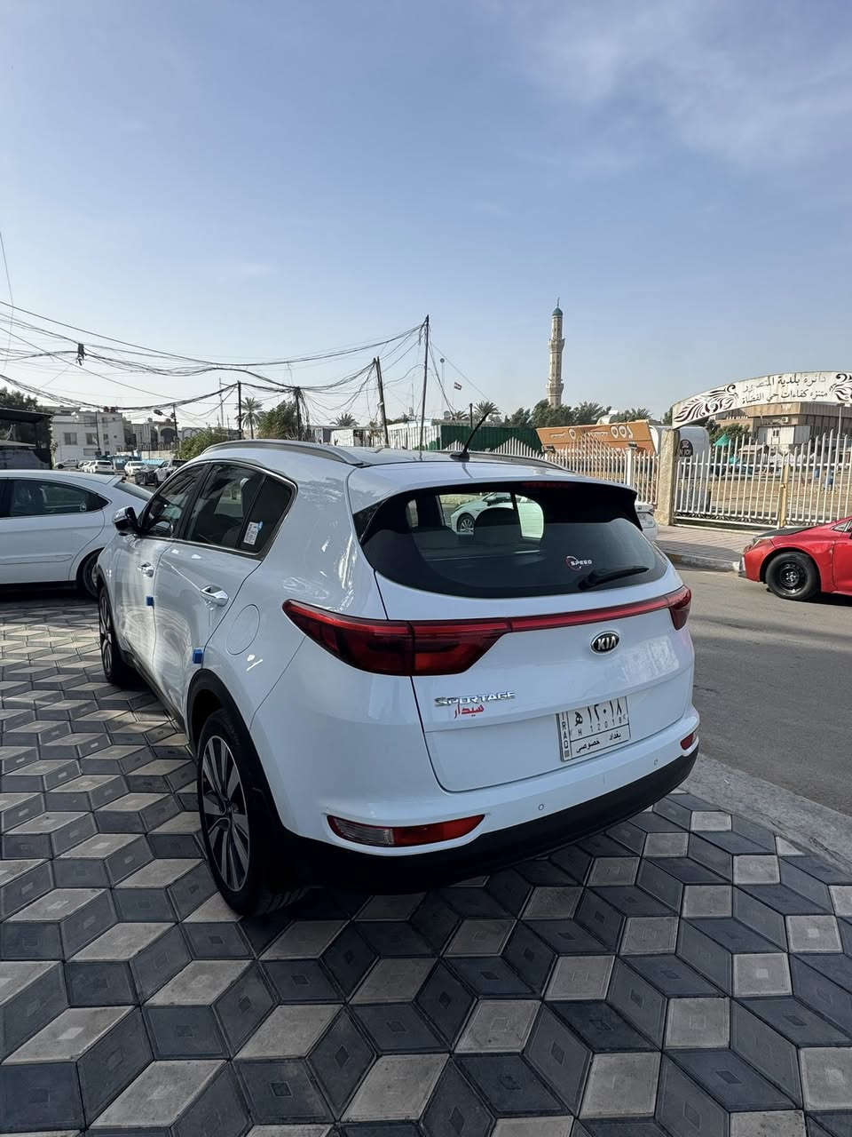 ‏كي سبورتنج موديل 2018 عداد المسافة المقطوعة 117,000 السيارة خليجية وجديدة وحلوة سوها وياها ا***********لسيارة موجودة البياع عنوان بغداد مدينة معارض البياع شارع الوسط مقابيل شركة جي مجاور معرض امجد الحسني سيدار السيارة حلوة مقفولة سوها وياها وخليكم الرقم للتواصل رقم بغداد الجديد السيارة بها تكحيل الدعامية الأمامية الصبغ بين الباب الخلفي والباب الأمامي موضحة بالنار والسيارة خليجية ￼
