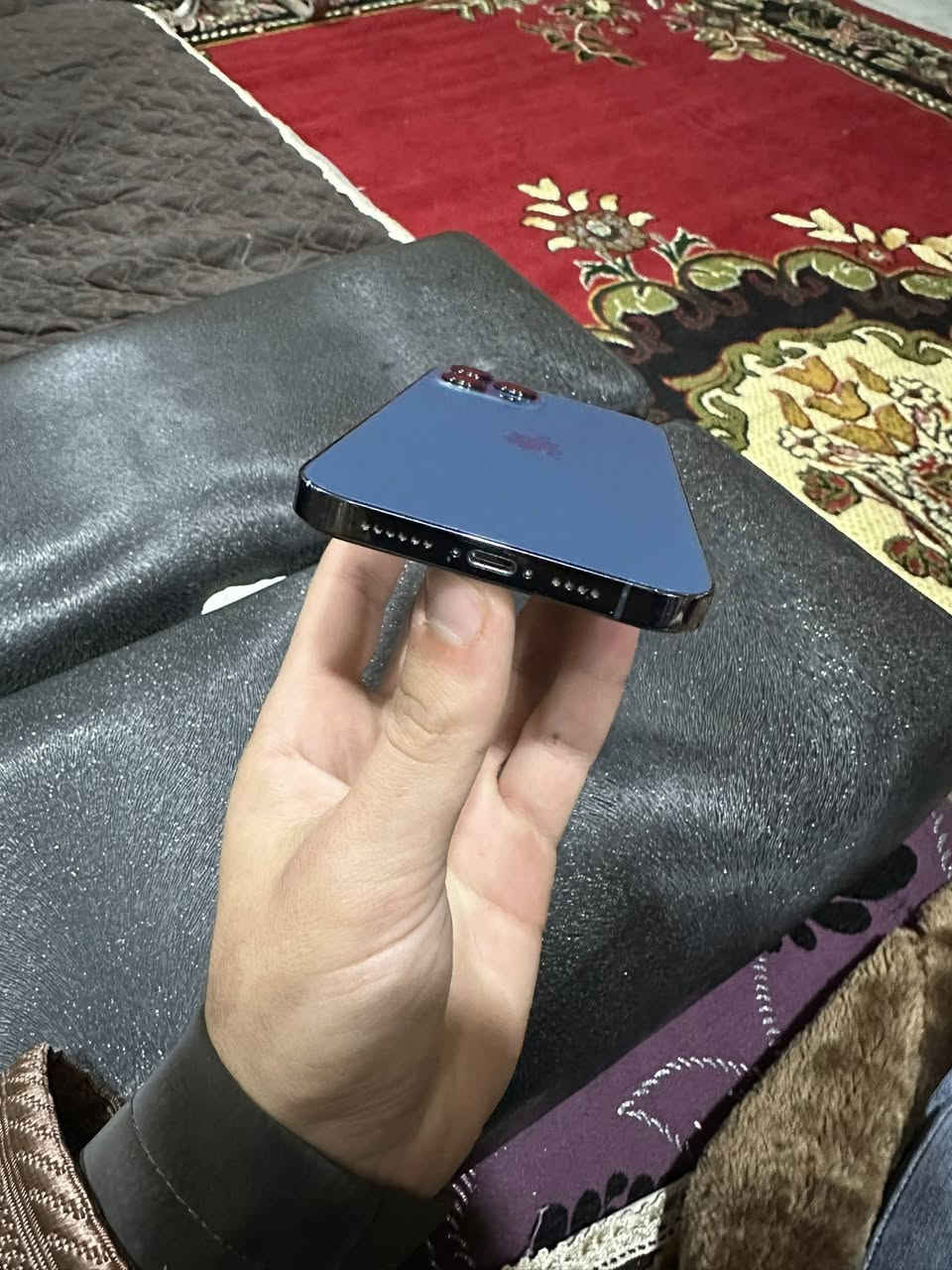 سلام عليكم
ايفون   12Pro Max 
ذاكره 128
بطاريه 79
مبدل شاشه فقط ونظافه 100
السعر 375وبي مجال
***********
