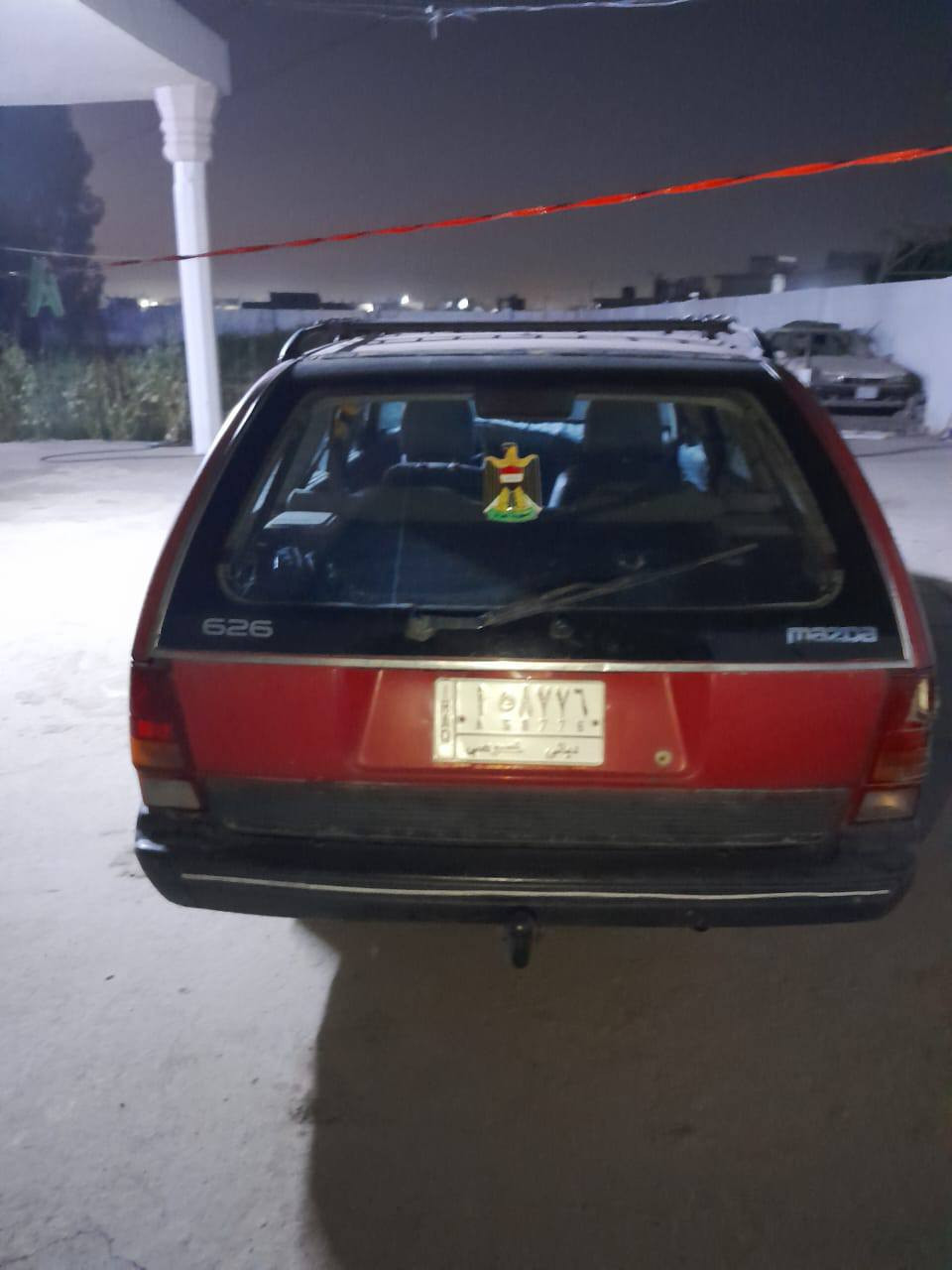 السلام عليكم للبيع مازدا 626 رقم ديالى بيها قسام  شرعي تحويل مباشر جهاز على بصمه مابي اي تاخير السعر 28 مكاني بغداد للاستفسار ***********
