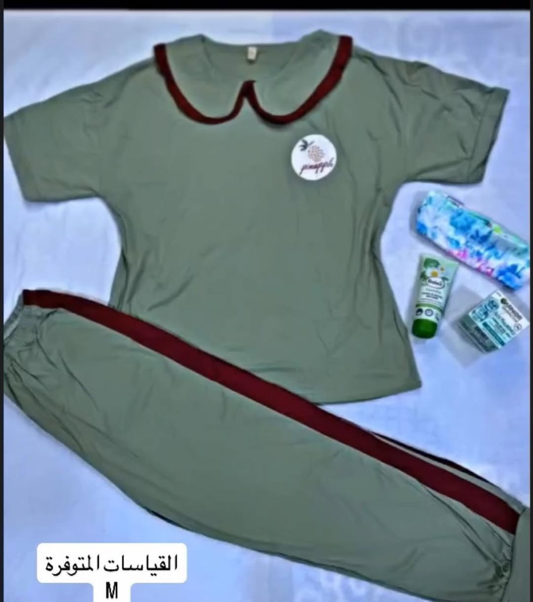 تتوفر بجامه نسائي قياسات s-m-L
ماركه لوفيتو ❤️
للاستفسار دايركت

تتوفر خصم على خدمه توصيل ب3000منا الحد اول يوم العيد


**إذا كنت صاحب هذا الإعلان وتريد حذفه لأي سبب، رجاءا أرسل رسالة إلى الدعم الفني**