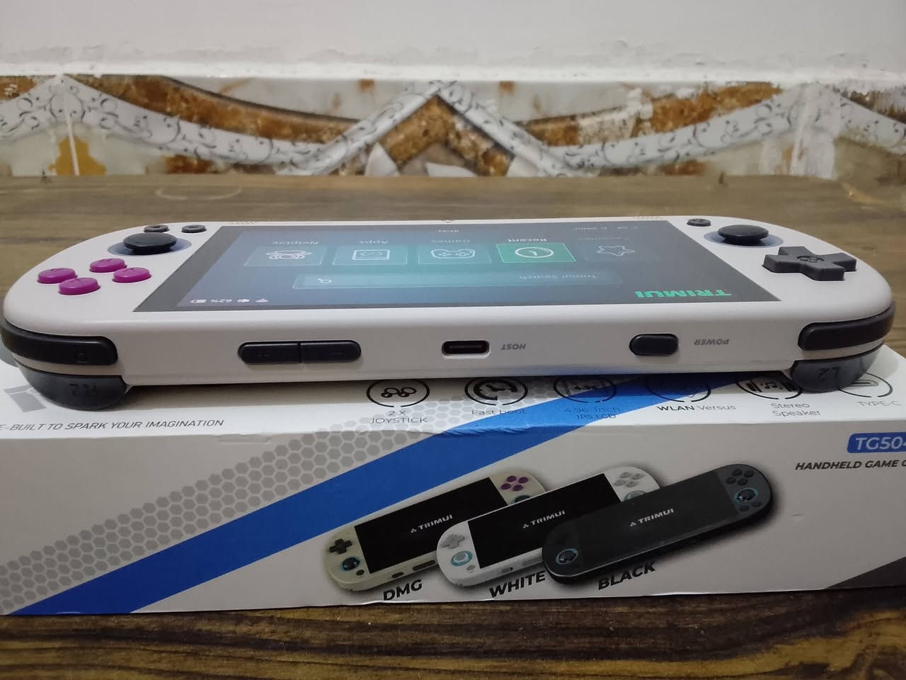 سلام عليكم جهاز TRIMUI Smart Pro 🎮 للبيع سعر 165 وبي مجال للشراي جهاز مشغل العاب بلي ستيشن رجائن ما يعرف بيهن لا يعلق


**إذا كنت صاحب هذا الإعلان وتريد حذفه لأي سبب، رجاءا أرسل رسالة إلى الدعم الفني**