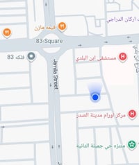 قطعة ارض للبيع المساحه 150  واجهه 5 نزال 30   الموقع حي جميله الثانيه ...
