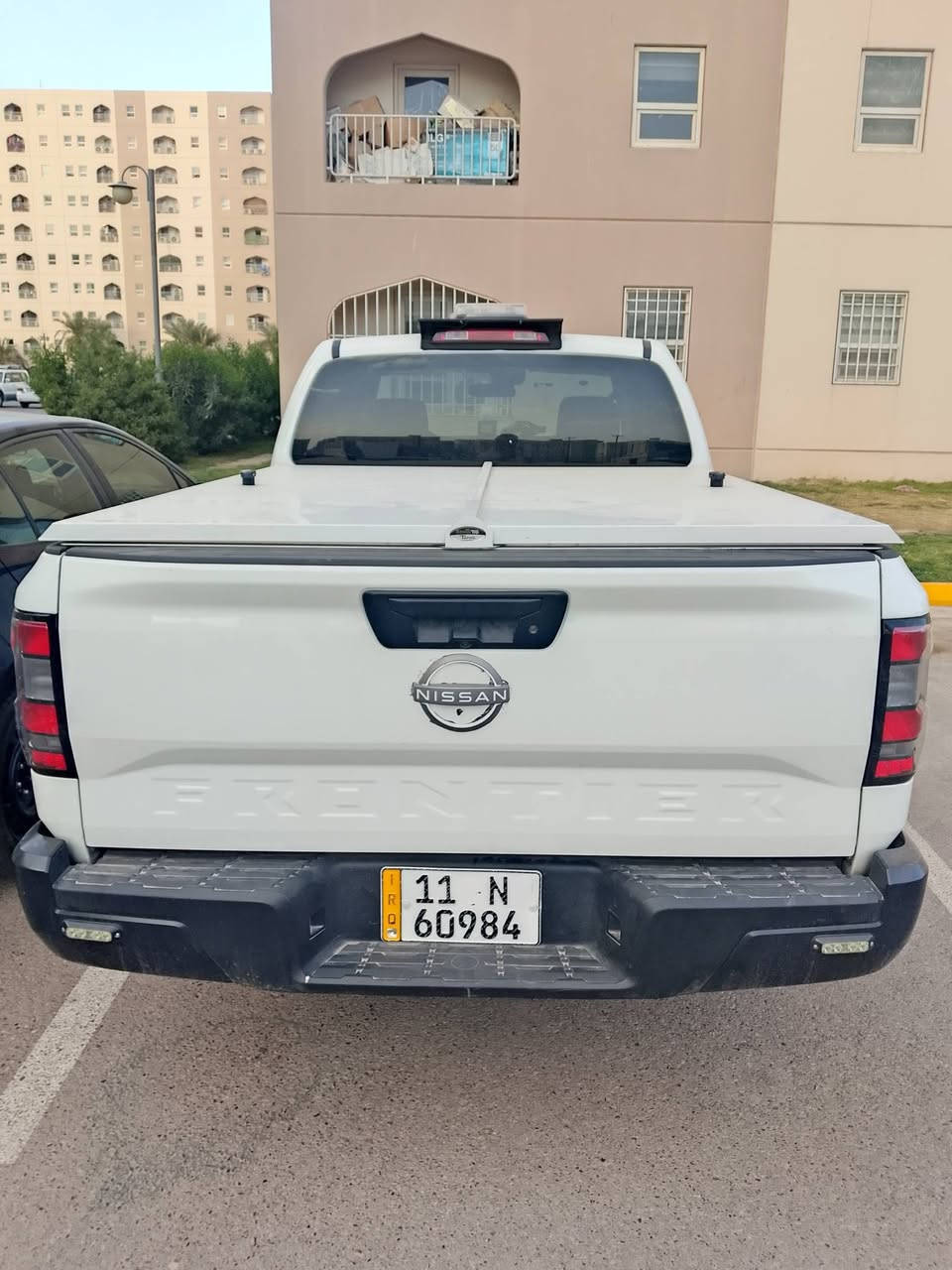 نيسان فرونتير 24 قمارة ونصف ماشية 20 
رقم بغداد باسمي حادثة طخة بالبنيد بدون ايرباك 
***********
