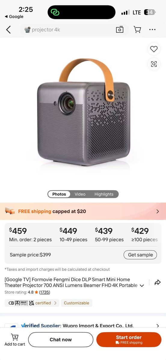 150$


**إذا كنت صاحب هذا الإعلان وتريد حذفه لأي سبب، رجاءا أرسل رسالة إلى الدعم الفني**