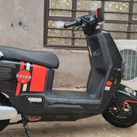 دراجة شحن للبيع موديل 2025 بعدها نضيفة سعرها 750 وبيها مجال مستعجل على...