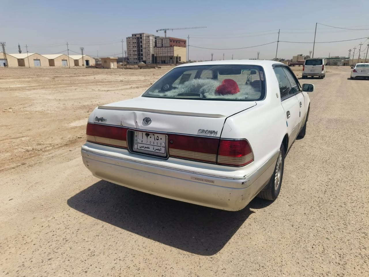 السلام عليكم
سيارة رأس الثور رقم بصرة
باسمي مشروع وطني شرط المداور 
موديل 1997
طخم تاير _حدادية جاهزة 
مكينة 2500 ديلكو 
مكان السيارة البصرة القبلة 
السعر 80 ورقة للتفاصيل أكثر اتصل على الرقم *********** شط العرب, البصرة
