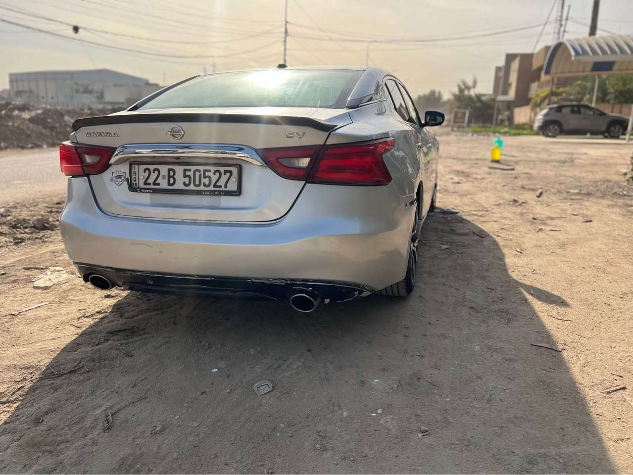 نسيان ماكسما 2017 sv 
السيارة بصمه 
كشن جلد كهربائي 
اشاير بالمري 
تبريد قطعتين 
محرك كير سليمات ١٠٠٪؜ 
الحادث خلفي 
السعر118 دولار وبيها مجال 
مكاني بابل الحلة 
*********** حلة, بابل
