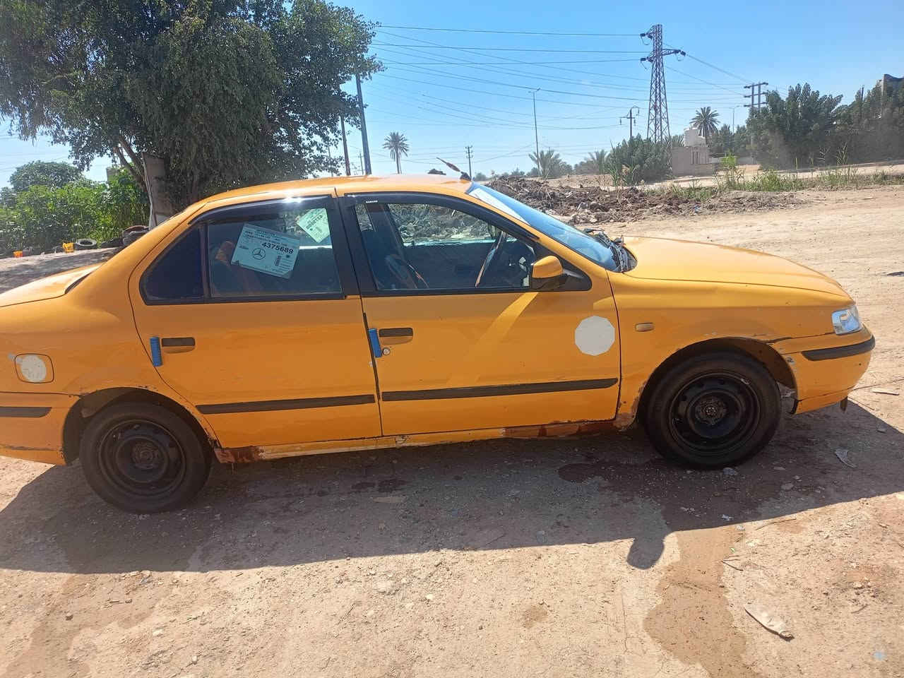 السلام عليكم سمند للبيع موديل 2012 سنويه صاقطه صار شهر مكينه فرنسي اهين سياره مابيها ظربه مكاني ديواينه عفك السعر 25 وبيها مجال الاستفسار ***********
